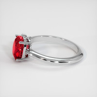 1.41 Ct. Ruby Ring, Platinum 950 4