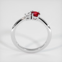 0.44 Ct. Ruby Ring, Platinum 950 3