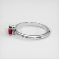 0.44 Ct. Ruby Ring, Platinum 950 4