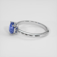 1.22 Ct. Blue Sapphire Ring, Platinum 950 4