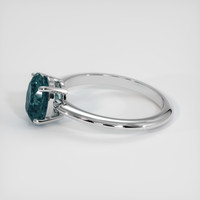 2.52 Ct. Sapphire Ring, Platinum 950 4