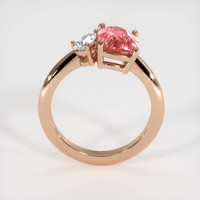 2.05 Ct. Sapphire Ring, 14K Rose Gold 3