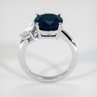4.88 Ct. Sapphire Ring, 14K White Gold 3