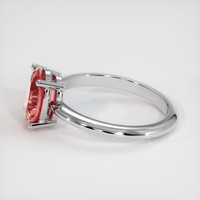 1.39 Ct. Sapphire Ring, 14K White Gold 4