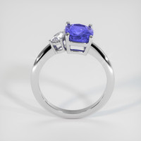 3.00 Ct. Color Change Sapphire Ring, 18K White Gold 3