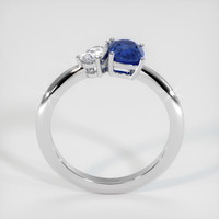 1.02 Ct. Sapphire Ring, 18K White Gold 3