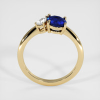 1.36 Ct. Sapphire Ring, 14K Yellow Gold 3
