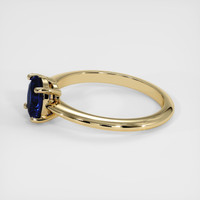 1.36 Ct. Sapphire Ring, 14K Yellow Gold 4