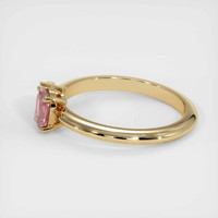 0.57 Ct. Sapphire Ring, 14K Yellow Gold 4