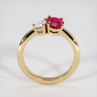 1.24 Ct. Ruby Ring, 14K Yellow Gold 3