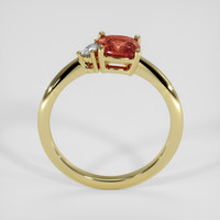 1.16 Ct. Padparadscha Sapphire Ring, 14K Yellow Gold 3
