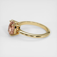 2.31 Ct. Sapphire Ring, 14K Yellow Gold 4