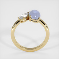 3.27 Ct. Bluish Purple Sapphire Ring, 14K Yellow Gold 3
