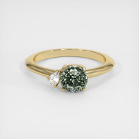 1.75 Ct. Sapphire Ring, 14K Yellow Gold 1