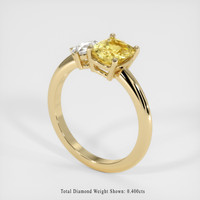 1.65 Ct. Yellow Sapphire Ring, 14K Yellow Gold 2