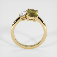 2.18 Ct. Gemstone Ring, 18K Yellow Gold 3