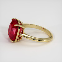 10.03 Ct. Ruby Ring, 18K Yellow Gold 4