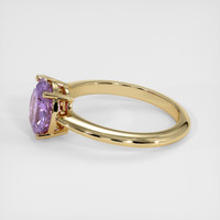 1.49 Ct. Sapphire Ring, 18K Yellow Gold 4