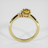 1.27 Ct. Bi Color Sapphire Ring, 18K Yellow Gold 3
