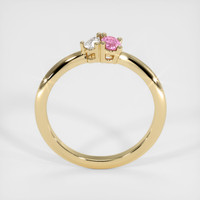 0.24 Ct. Sapphire Ring, 18K Yellow Gold 3