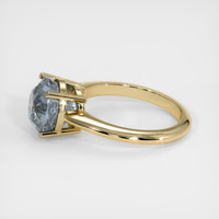 3.58 Ct. Sapphire Ring, 18K Yellow Gold 4