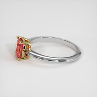 1.60 Ct. Sapphire Ring, 14K Yellow & White 4