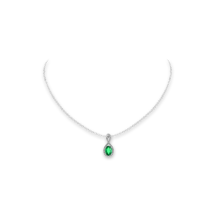 Jewelry image on model