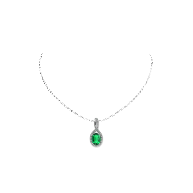 Jewelry image on model