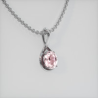 3.10 Ct. Gemstone Pendant, Platinum 950 2