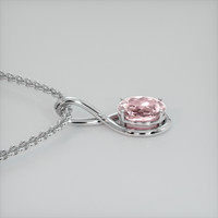 3.10 Ct. Gemstone Pendant, Platinum 950 3