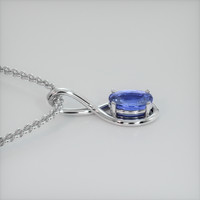 2.06 Ct. Gemstone Pendant, Platinum 950 3