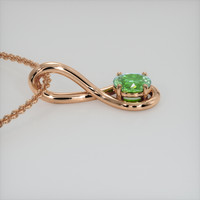 1.53 Ct. Gemstone Pendant, 14K Rose Gold 3