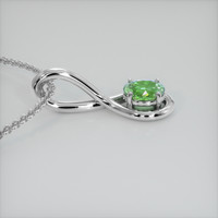 1.53 Ct. Gemstone Pendant, 14K White Gold 3