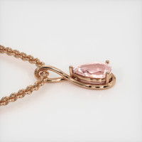 4.17 Ct. Sapphire Pendant, 14K Rose Gold 3
