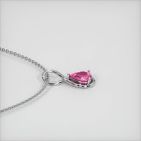 1.21 Ct. Sapphire Pendant, 14K White Gold 3