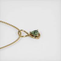 1.34 Ct. Sapphire Pendant, 14K Yellow Gold 3