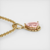 4.17 Ct. Sapphire Pendant, 18K Yellow Gold 3