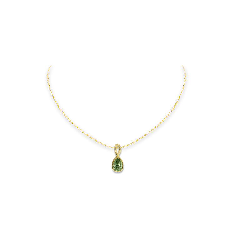 Jewelry image on model