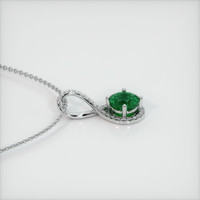 1.06 Ct. Emerald Pendant, Platinum 950 3