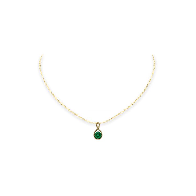 Jewelry image on model