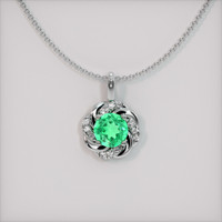Emerald Pendant 1.59 Ct., 18K White Gold Preview
