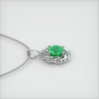 Emerald Pendant 1.59 Ct., 18K White Gold Preview