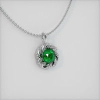Emerald Pendant 2.31 Ct. 18K White Gold Preview