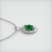 Emerald Pendant 2.31 Ct. 18K White Gold Preview