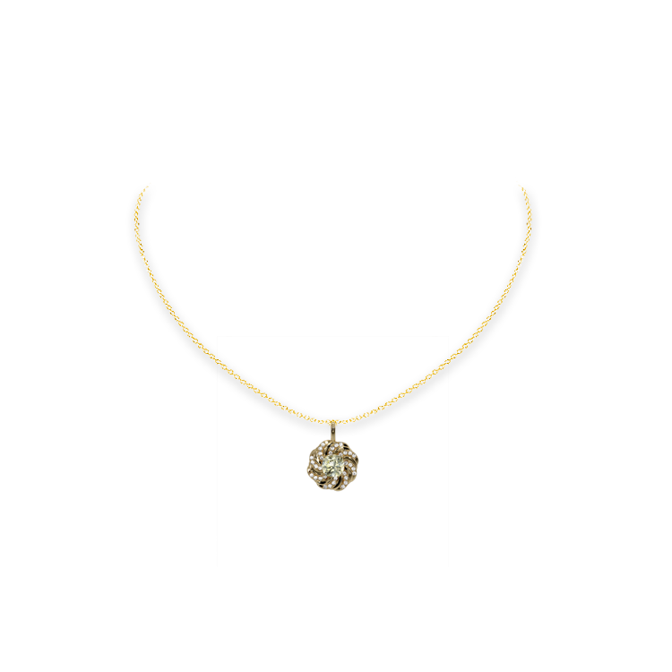 Jewelry image on model