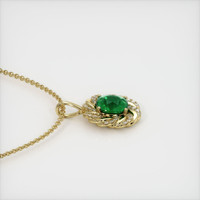Emerald Pendant 2.31 Ct., 18K Yellow Gold Preview