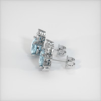 <span>1.79</span>&nbsp;<span class="tooltip-light">Ct.Tw.<span class="tooltiptext">Total Carat Weight</span></span> Gemstone Earrings, Platinum 950 3