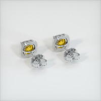 <span>1.44</span>&nbsp;<span class="tooltip-light">Ct.Tw.<span class="tooltiptext">Total Carat Weight</span></span> Sapphire Earrings, Platinum 950 4