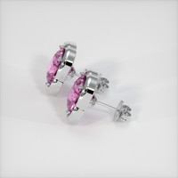 7.48 Ct.Tw. Gemstone Earrings, Platinum 950 3