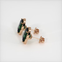 <span>6.67</span>&nbsp;<span class="tooltip-light">Ct.Tw.<span class="tooltiptext">Total Carat Weight</span></span> Gemstone Earrings, 14K Rose Gold 3